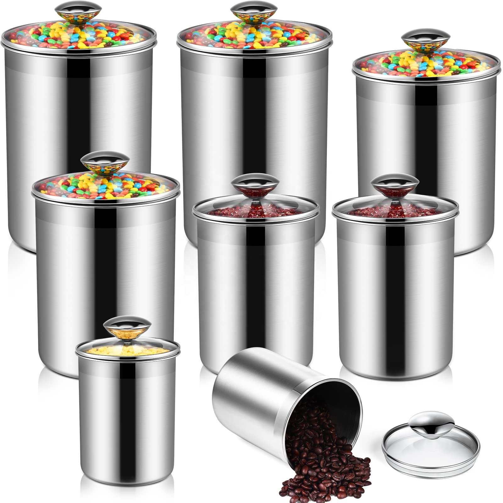 Recipientes de armazenamento d - Food Storage Stainless Steel Containers avaliação e preço