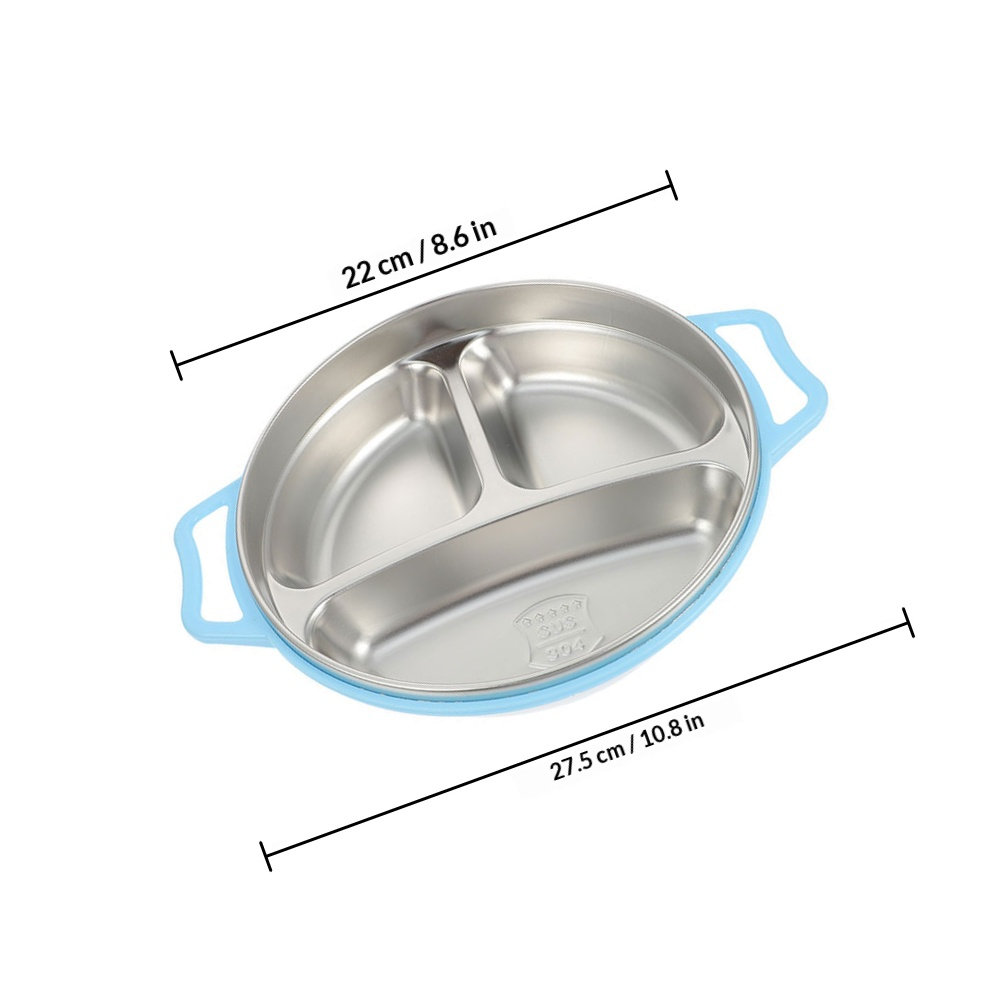 Prato de Aço Inoxidável com Di - Food Storage Stainless Steel avaliação e preço