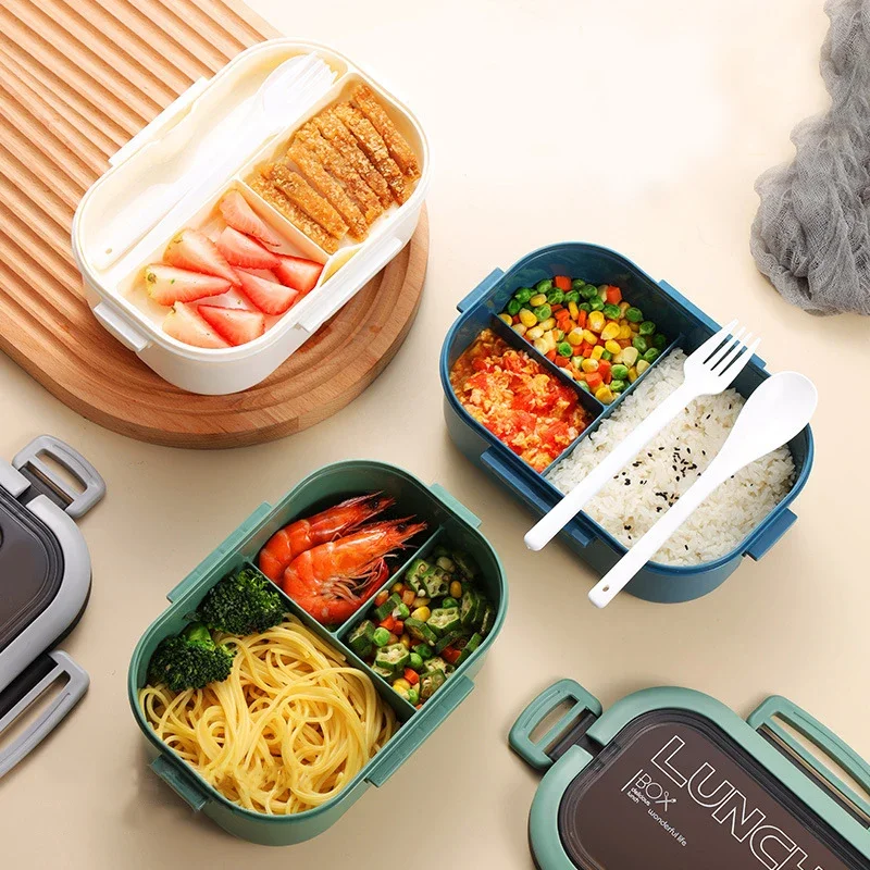Lancheira Térmica Dupla Camada - Food Storage With Compartments avaliação e preço
