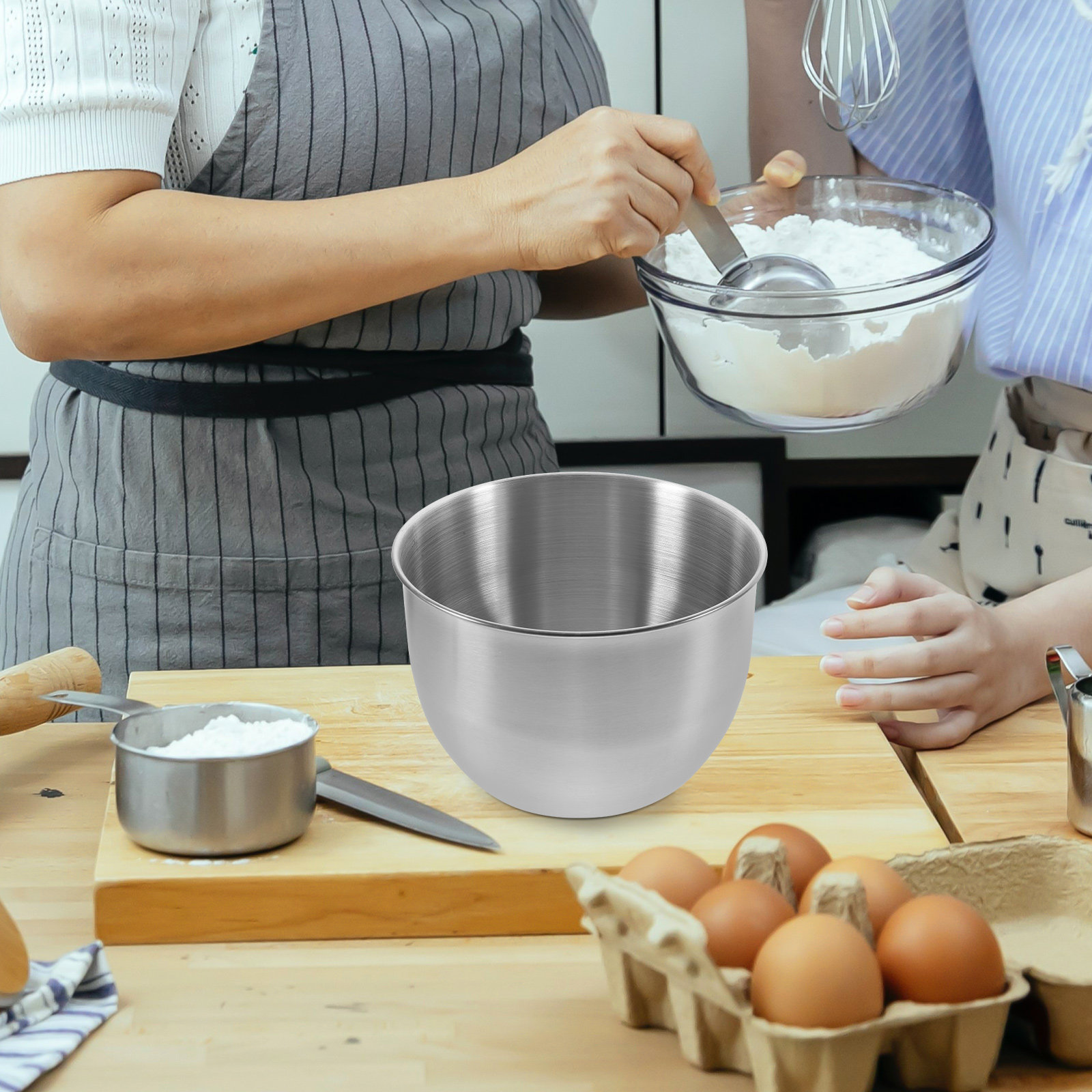 Tigela de Mistura Profunda em  - Food Storage Stainless Steel avaliação e preço