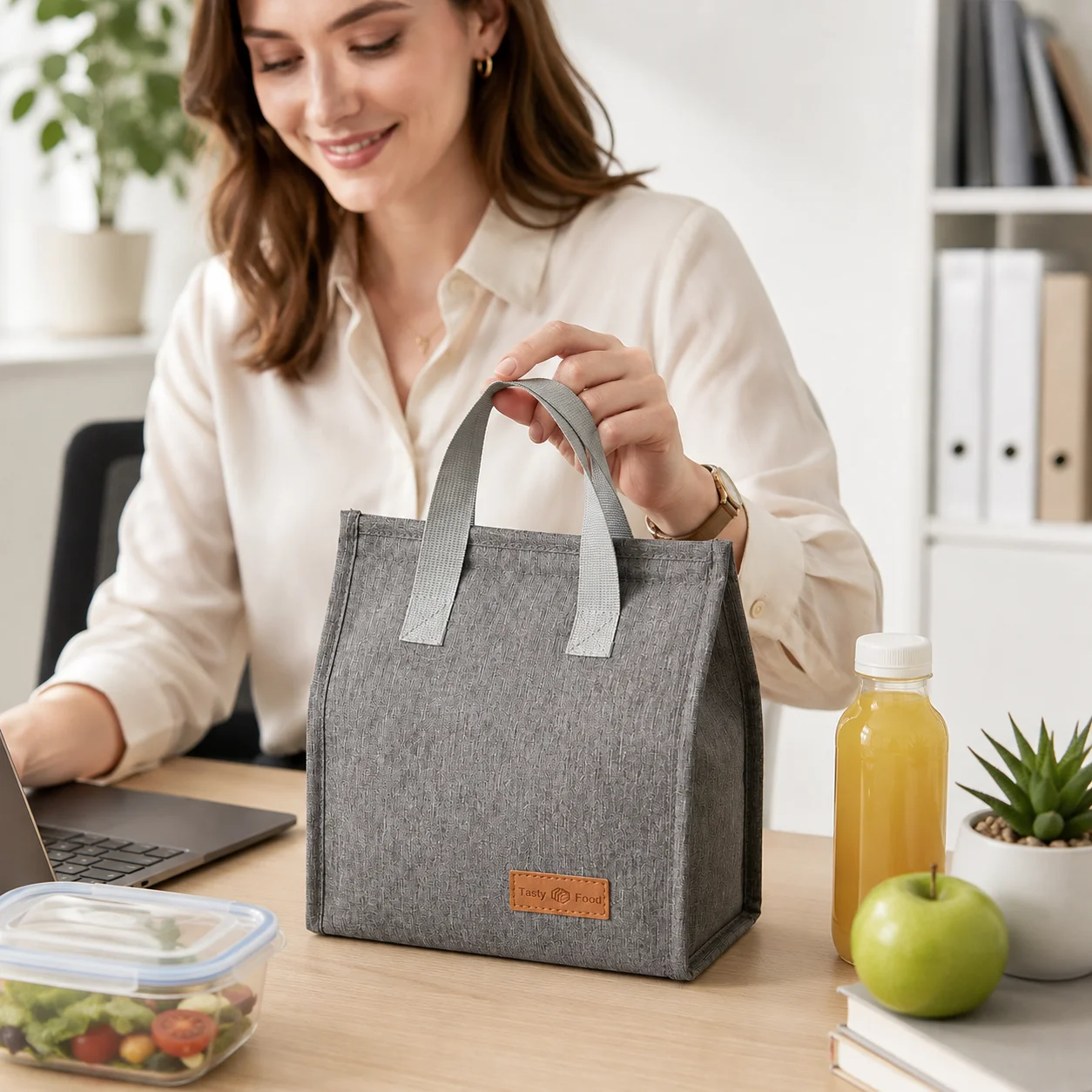 Bolsa Térmica para Almoço, Por - Food Storage Reusable Bags avaliação e preço