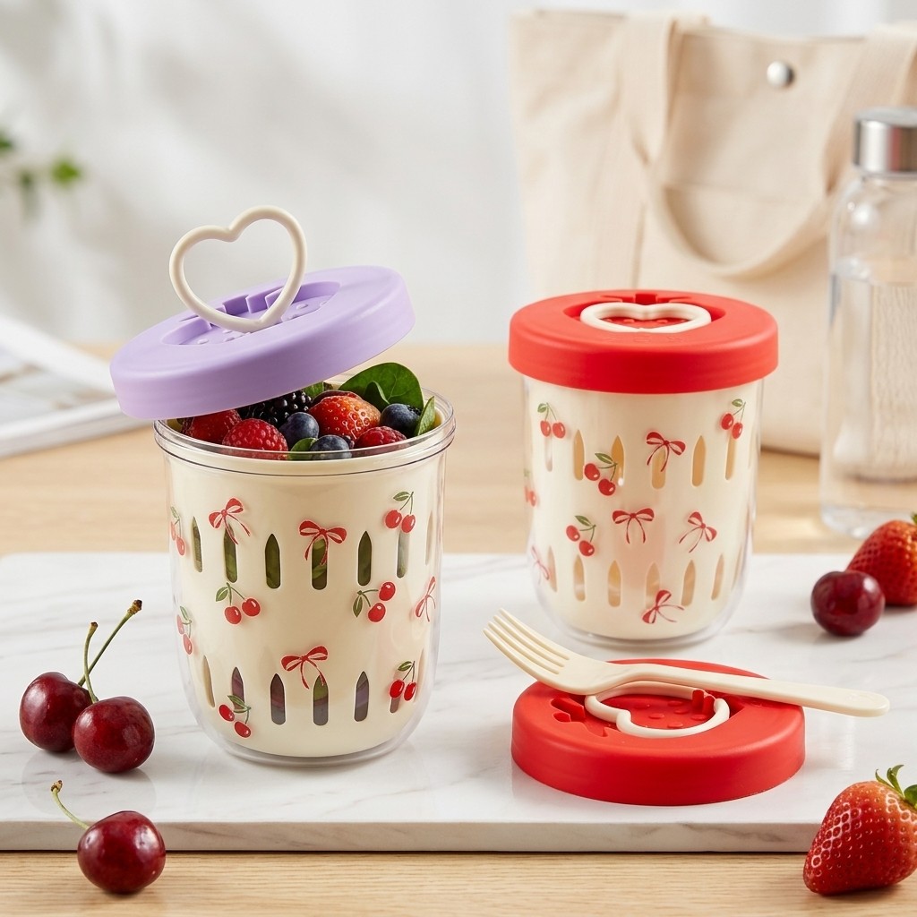 Recipiente de Plástico para Sa - Food Storage Yogurt avaliação e preço