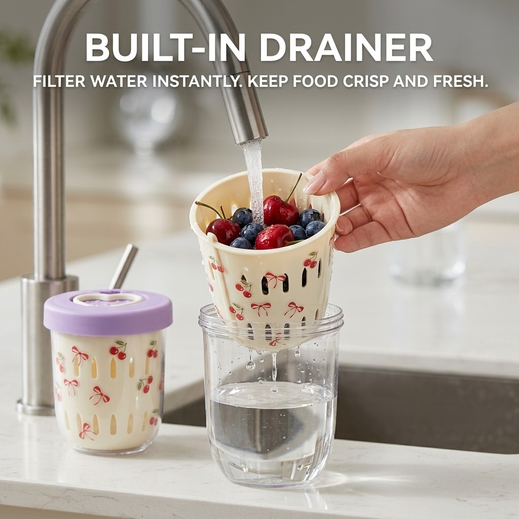 Recipiente de Plástico para Sa - Food Storage Yogurt avaliação e preço