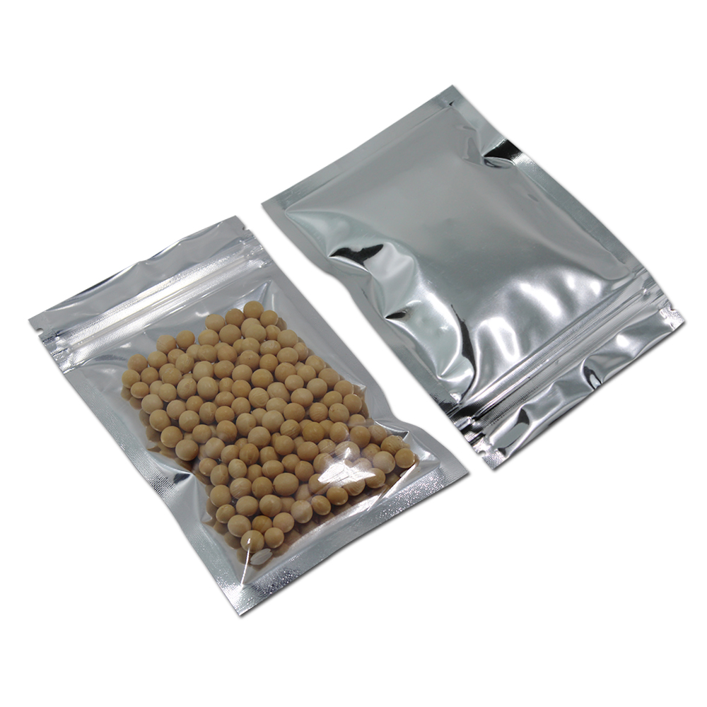 100 pçs claro prata zip lock m - Ziploc Food Storage avaliação e preço