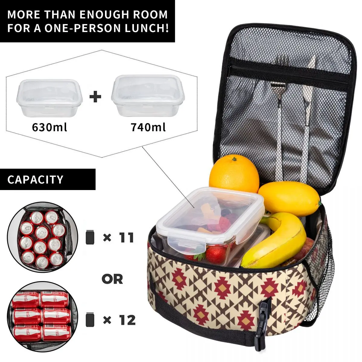 Bolsas térmicas étnicas Navajo - Food Storage In Cooler avaliação e preço