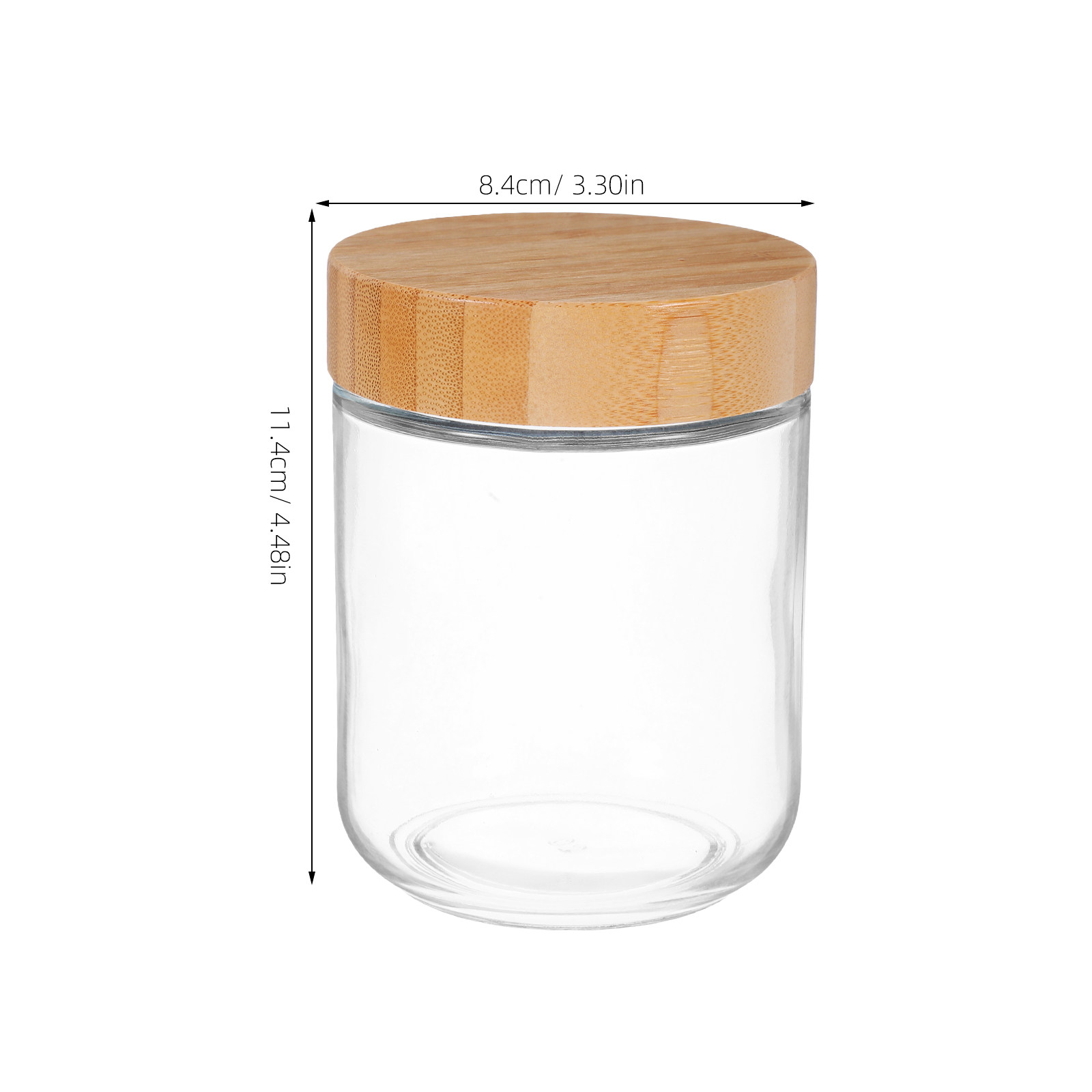 4 Potes de Vidro para Armazena - Food Storage Glass Jar avaliação e preço