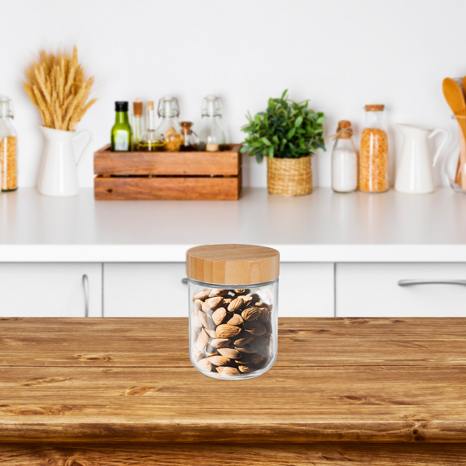 4 Potes de Vidro para Armazena - Food Storage Glass Jar avaliação e preço