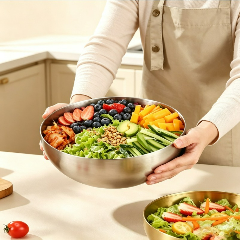 Tigelas de Mistura em Aço Inox - Food Storage Stainless Steel Containers avaliação e preço