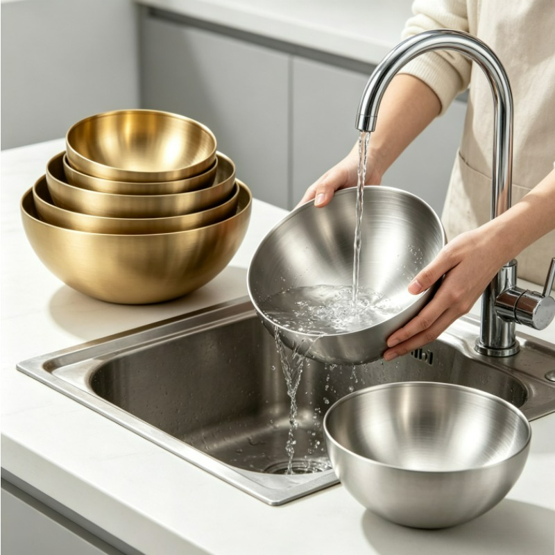 Tigelas de Mistura em Aço Inox - Food Storage Stainless Steel Containers avaliação e preço